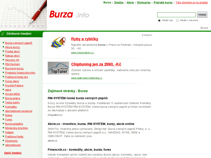 www.burza.info