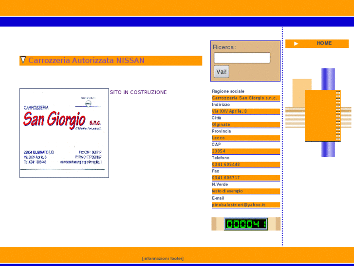 www.carrozzeriasangiorgio.info