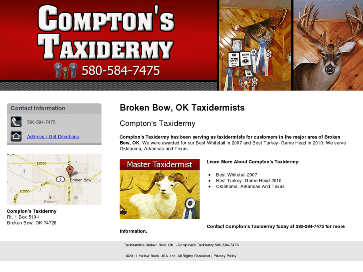 www.comptonstaxidermybrokenbow.com