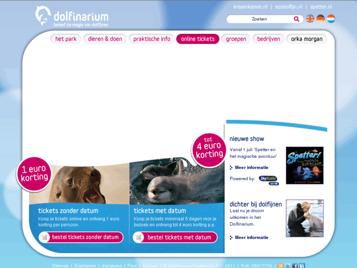 www.dolfinarium.nl