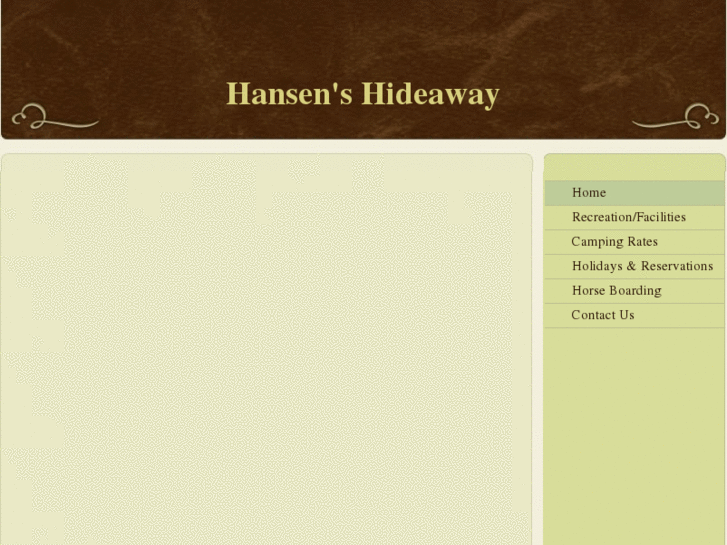 www.hansenshideawaycampground.com