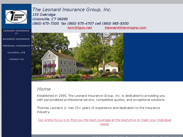 www.leonardinsurancect.com