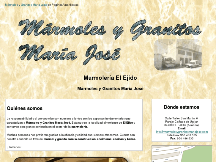 www.marmolesygranitosmariajose.com