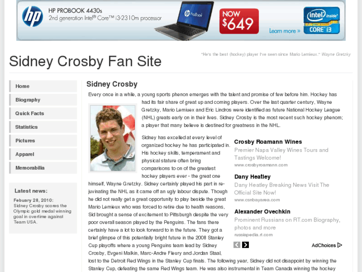 www.sidneycrosbyfans.info