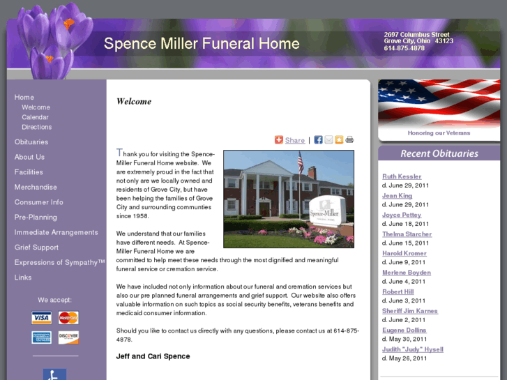 www.spencemillerfuneralhome.com