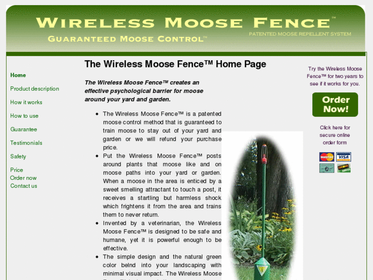 www.wirelessmoosefence.com