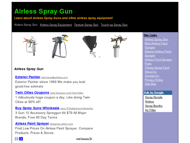 www.airlessspraygun.net