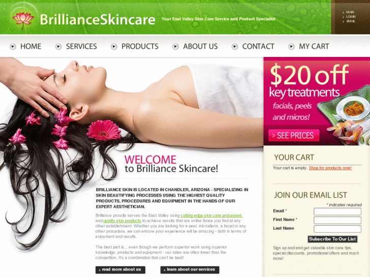 www.brillianceskin.com