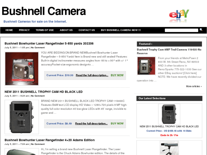 www.bushnellcamera.com