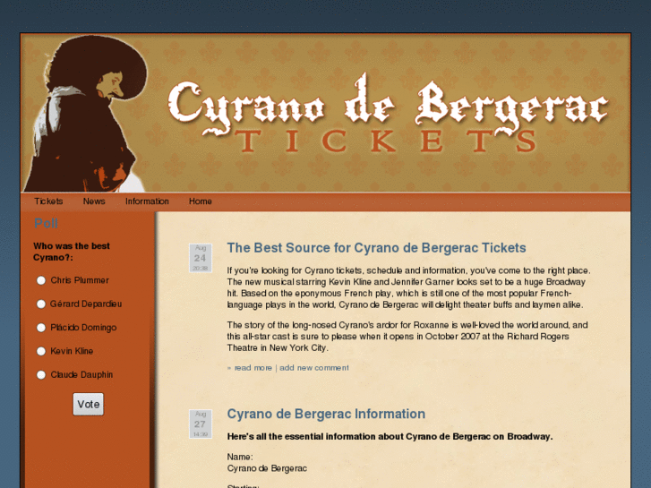 www.cyranodebergeractickets.com