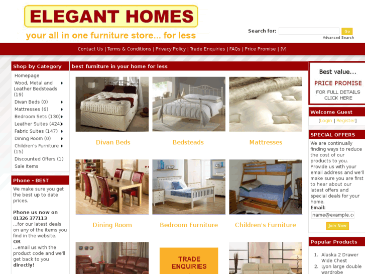 www.eleganthomescornwall.co.uk