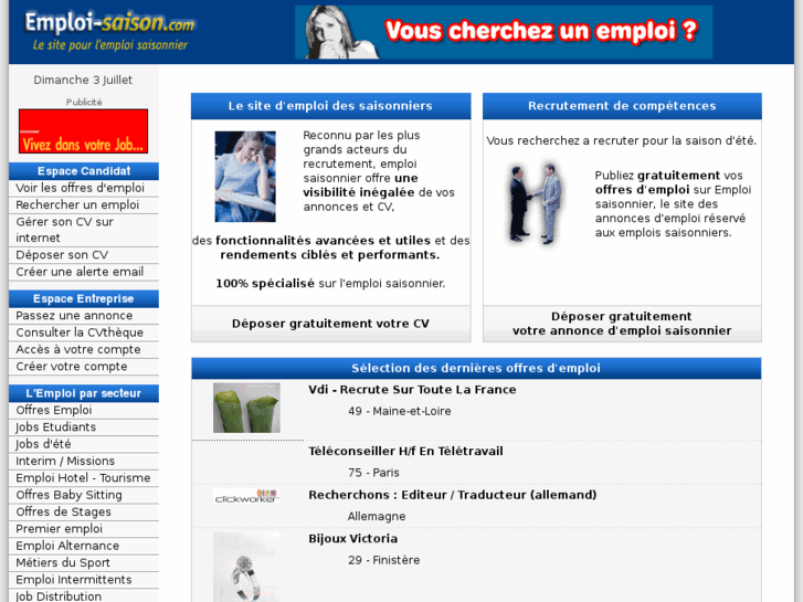 www.emploi-saisonnier.com