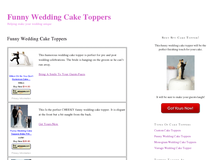 www.funny-weddingcaketoppers.com