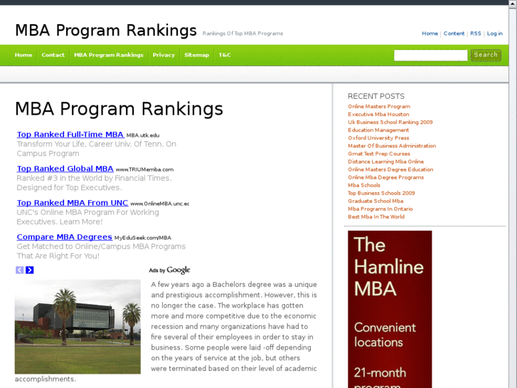 www.mbaprogramrankings.org