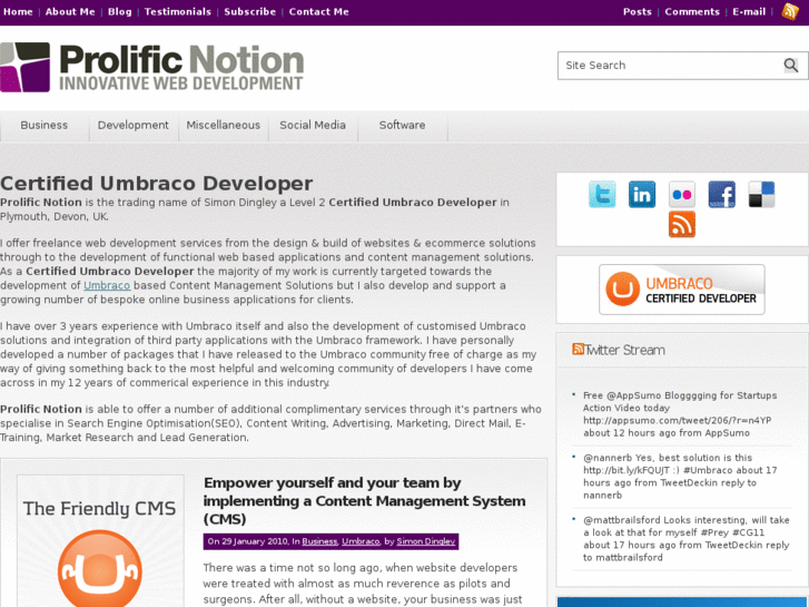 www.prolificnotion.co.uk