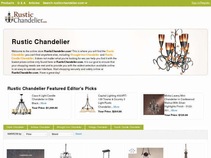 www.rusticchandelier.com