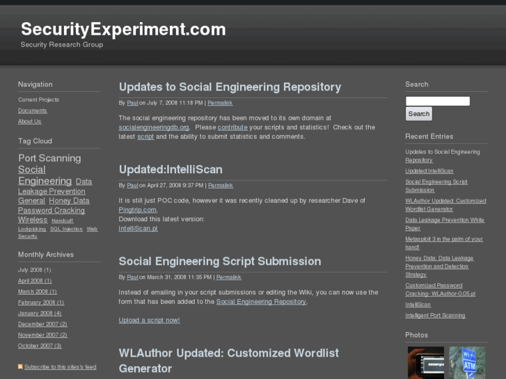 www.securityexperiment.com