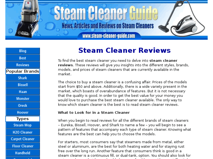 www.steam-cleaner-guide.com