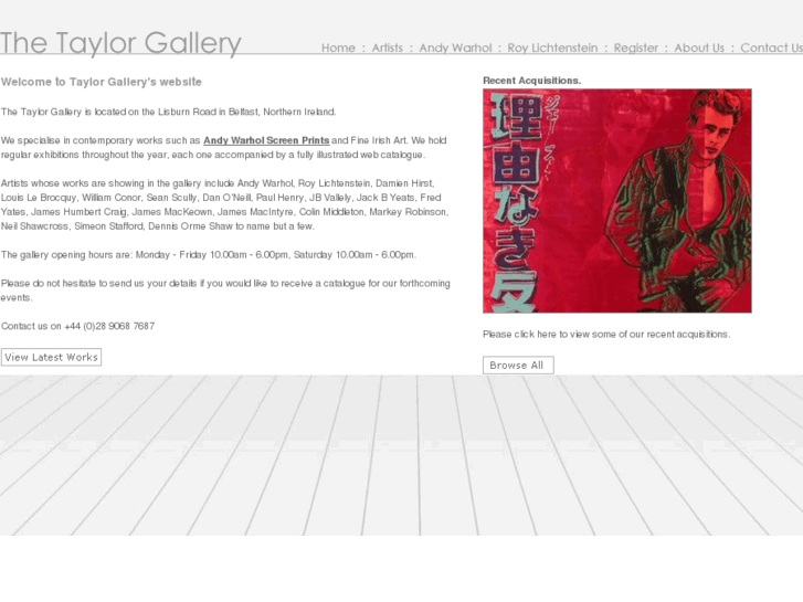 www.taylorgallery.co.uk