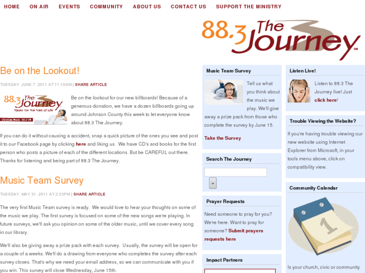 www.883thejourney.com