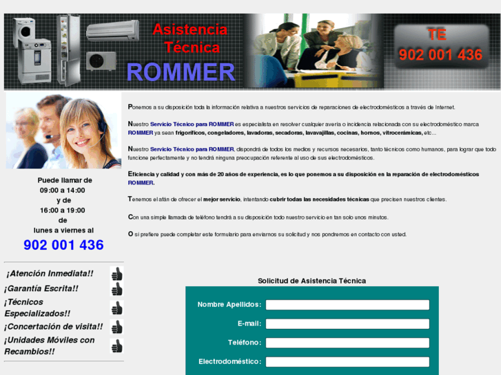 www.asistenciatecnicarommer.es