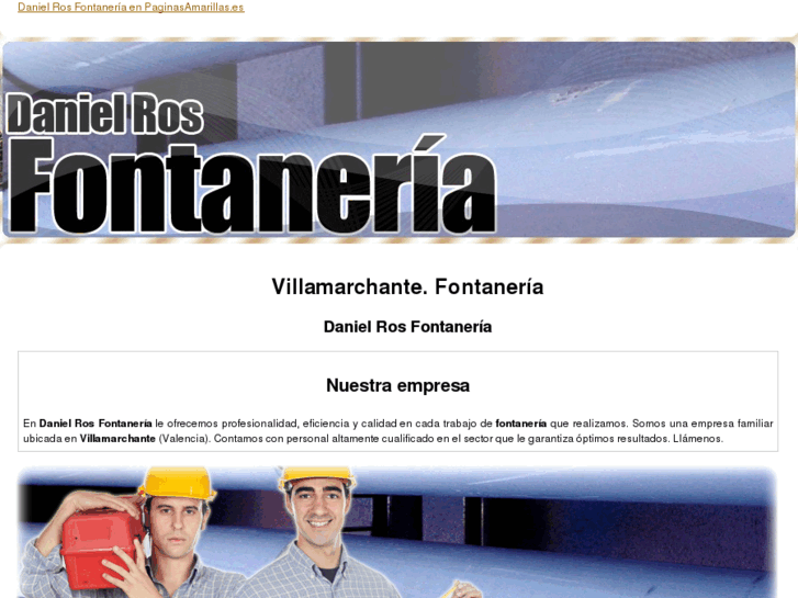 www.danielrosfontaneria.es