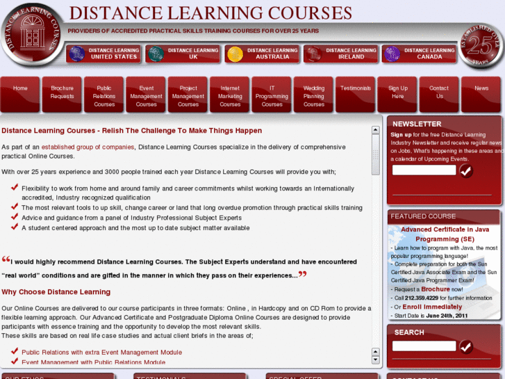 www.distancelearningcoursesusa.com