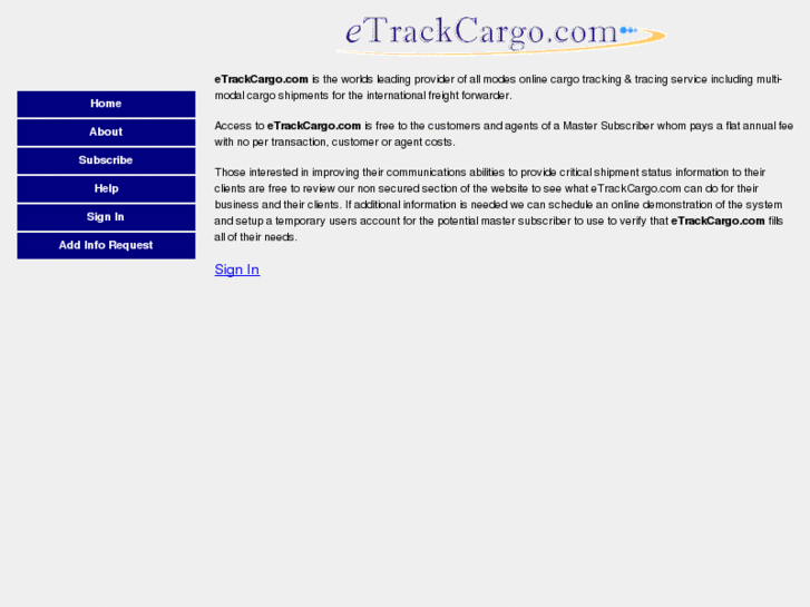 www.etrackcargo.com