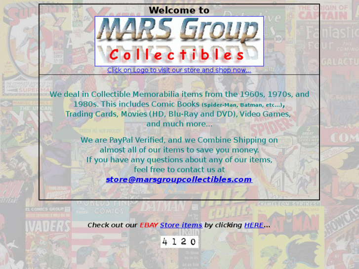 www.marsgroupcollectibles.com