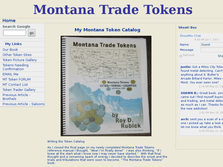 www.montanatokens.com