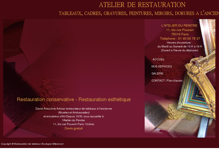 www.restaurationdetableauxboulognebillancourt.com