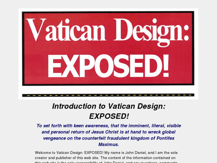 www.vaticandesignexposed.com