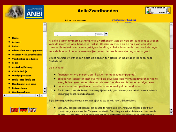 www.actiezwerfhonden.nl