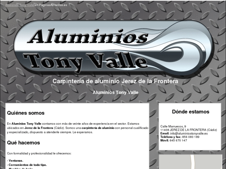 www.aluminiostonyvalle.es