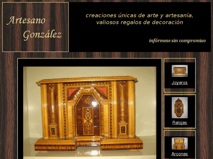 www.artesanogonzalez.com