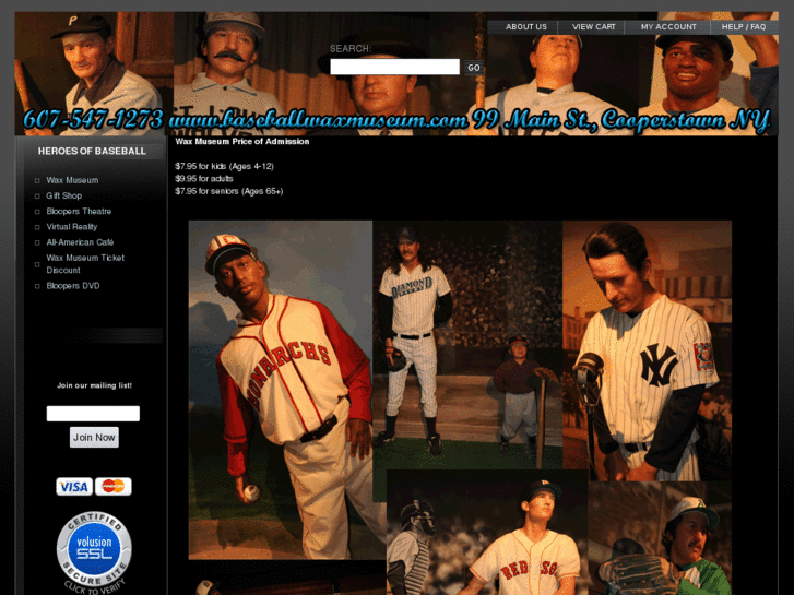 www.baseballwaxmuseum.com