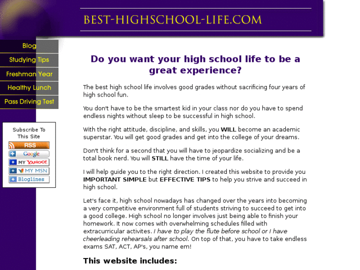 www.best-highschool-life.com