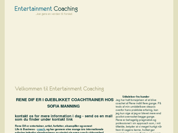 www.entertainmentcoaching.dk