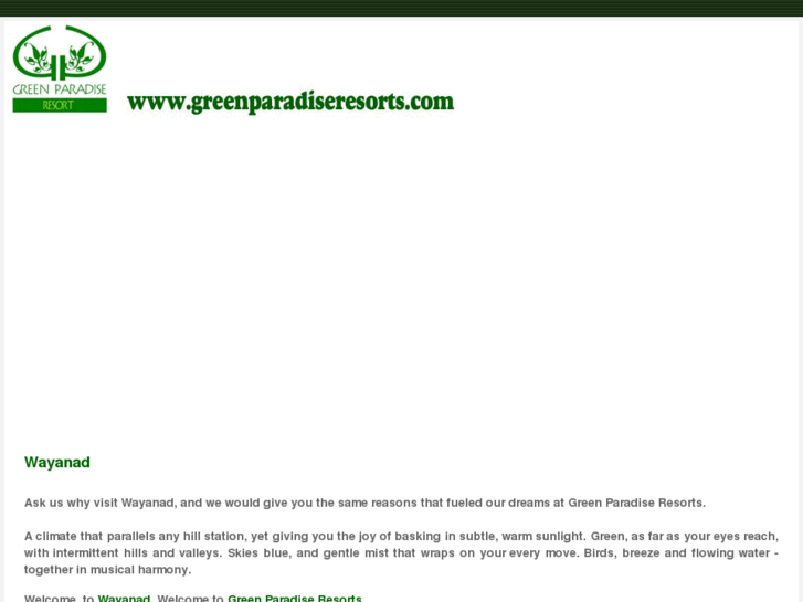 www.greenparadiseresorts.com