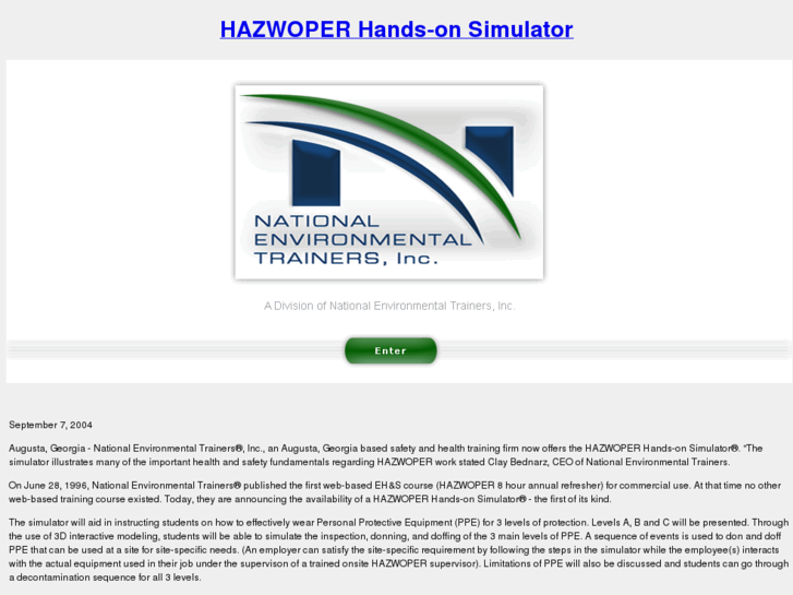 www.hazwoperhandsonsimulator.com