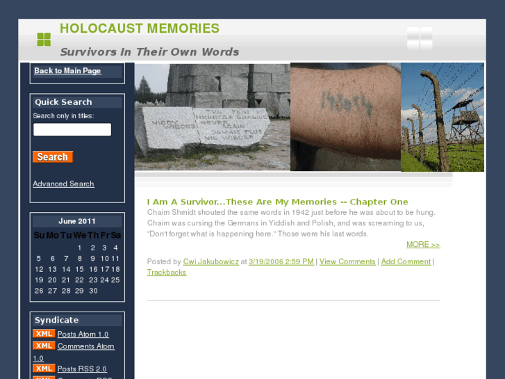 www.holocaustmemories.com