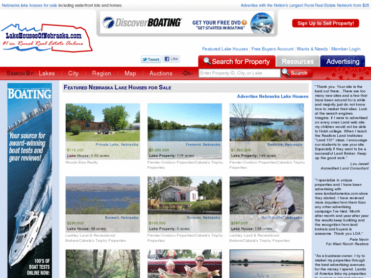 www.lakehousesofnebraska.com