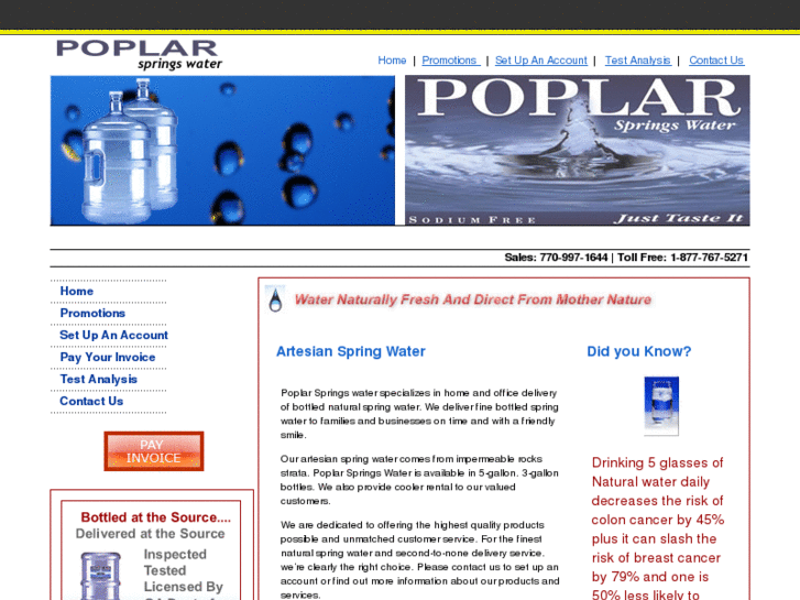 www.poplarspringswater.com