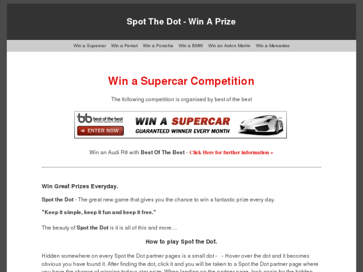 www.spotthedot.co.uk