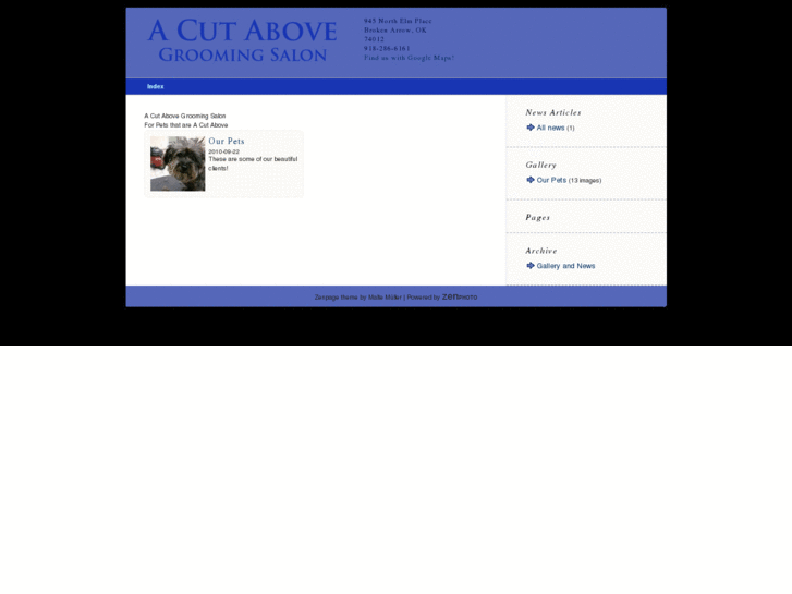 www.acutabovegroomingsalon.com