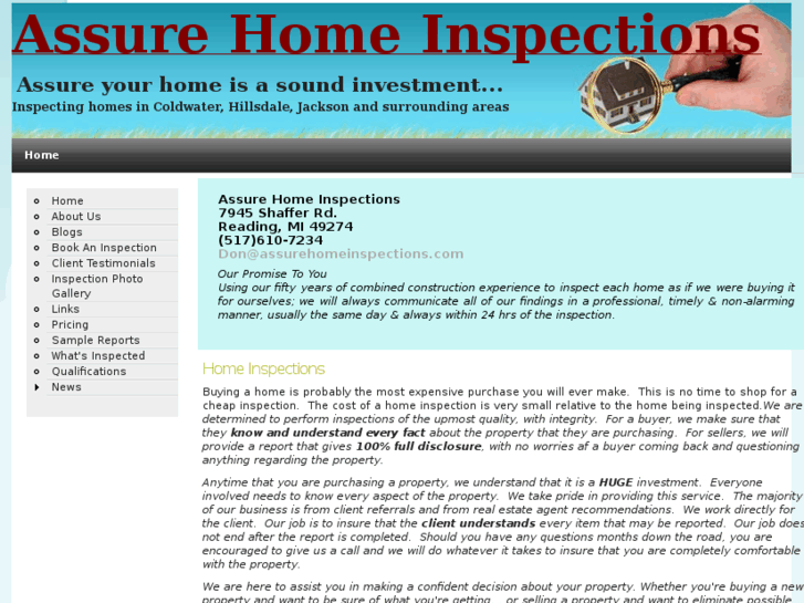 www.assurehomeinspections.com