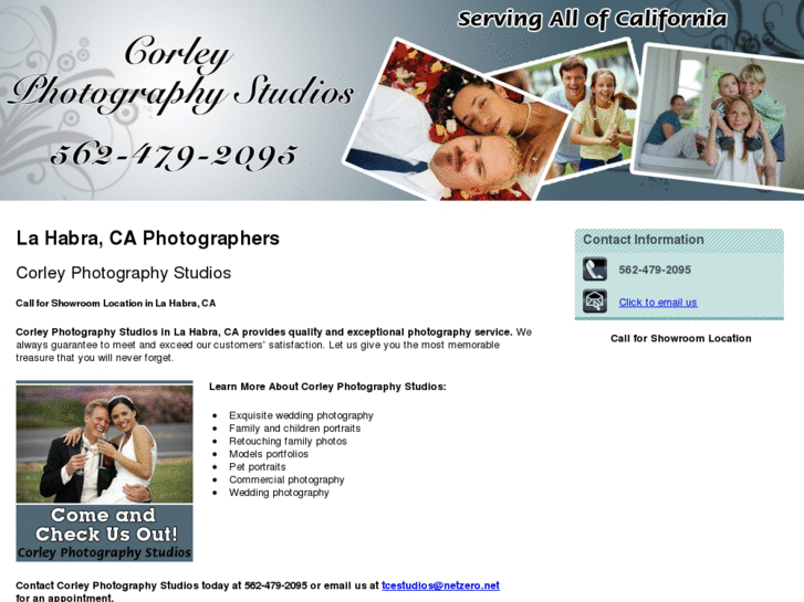 www.corleyphotographystudios.com