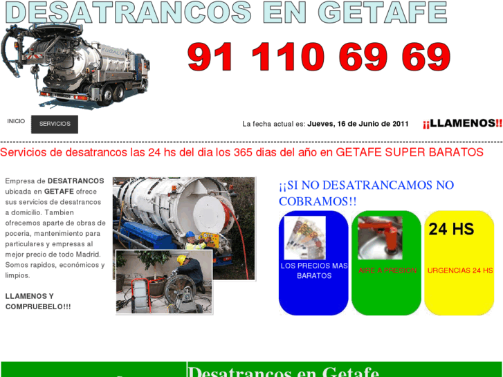 www.desatrancosgetafe.es