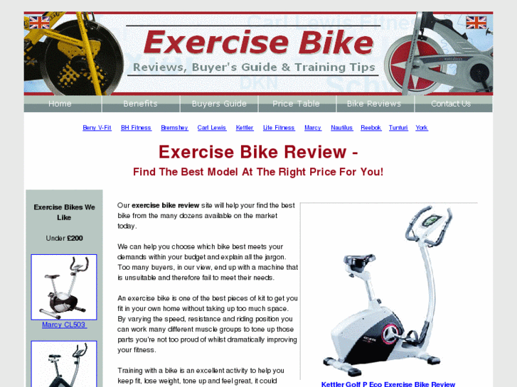 www.exercise-bike-review.co.uk