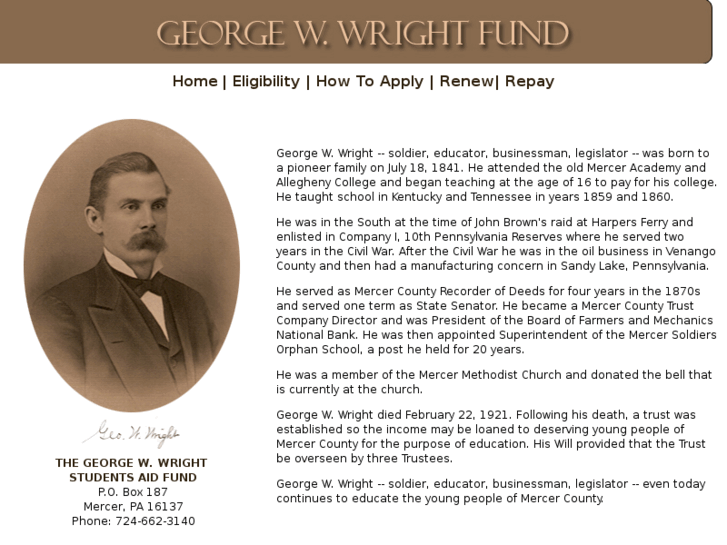 www.georgewrightfund.org